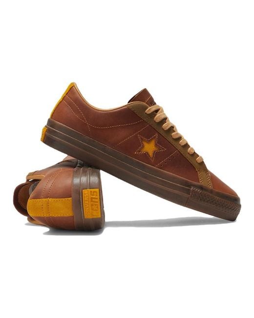 Converse Brown One Star Pro Low 'Mid Autumn Festival for men