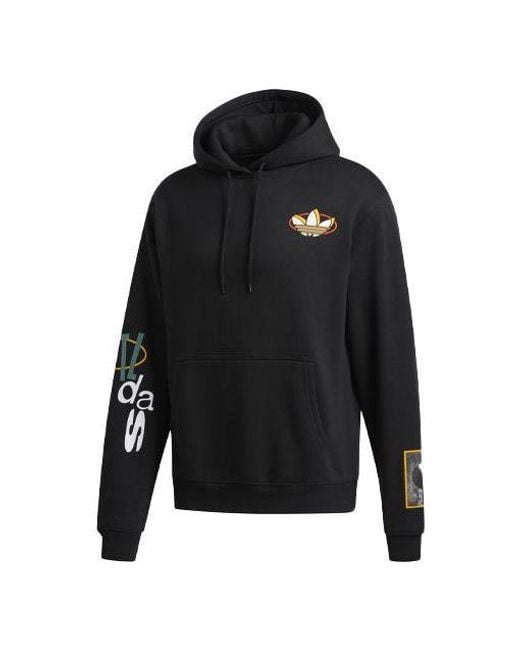 Adidas Black Originals Streetball Hood Casual Sports for men