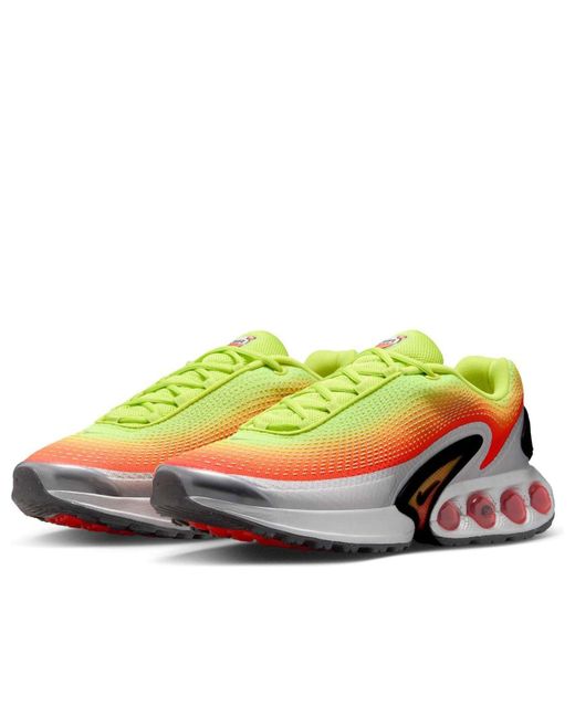 Nike White Air Max Dn Se 'Cyber Bright Crimson' for men