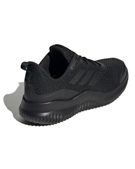 Adidas Black Alphacomfy Lightweight Breathable Casual for men