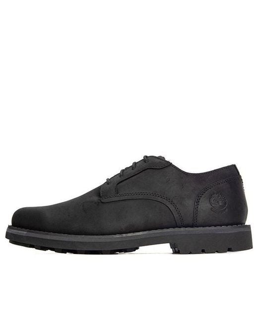 Timberland Black Crestfield Waterproof Sneakers Full Grain' for men