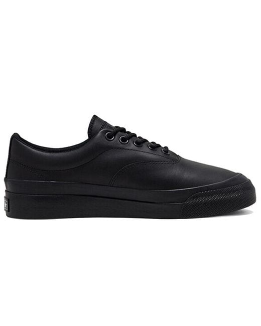 Converse Black Skid Grip Cvo Low 'Mono Leather for men