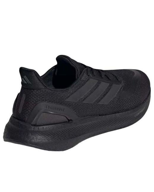 Adidas Black Pureboost 5 'Triple' for men