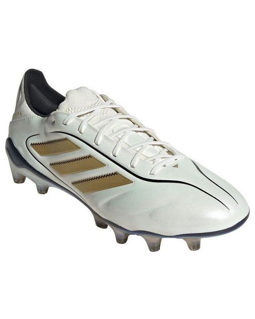 Adidas White Copa Pure 3 Elite Fg 'Cloud Matte' for men