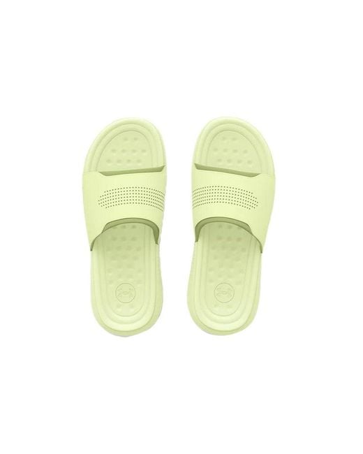 Under Armour Green Ansa Elevate Slide 'Pale' for men