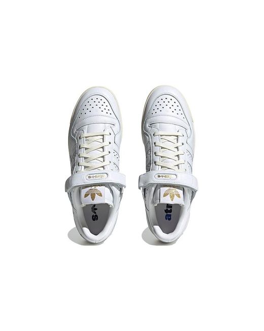 Adidas White Originals Forum X Atoms 84 Low Star Pack 'Cream' for men