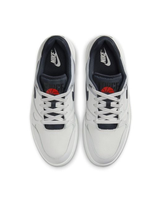 Nike White Full Force Low Fb1362-101 for men