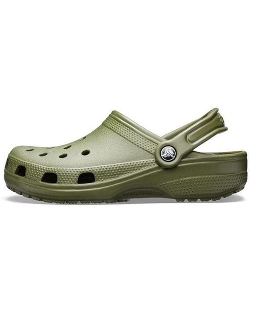 CROCSTM Green Classic Beach Army Sandals