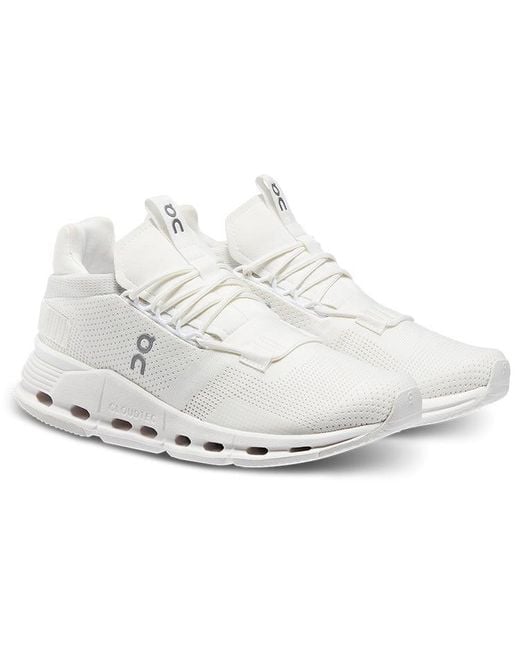 On Shoes White (Wmns) Cloudnova 'Undyed'