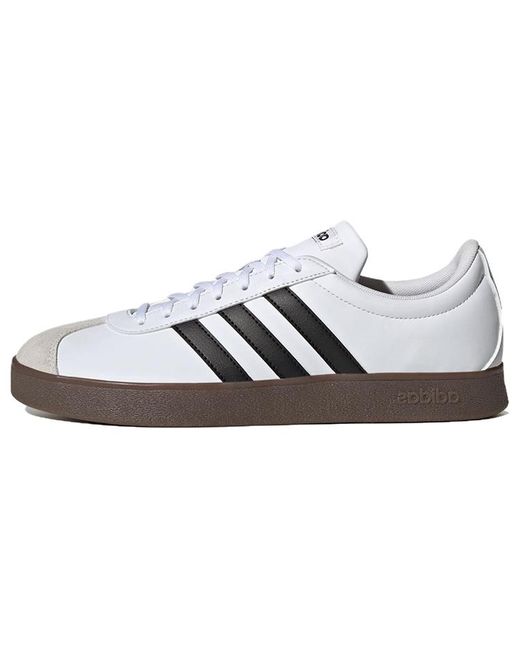 Adidas White Vl Court Base for men