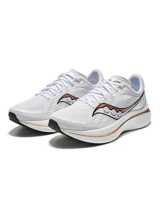 Saucony White Endorphin Speed 3 for men