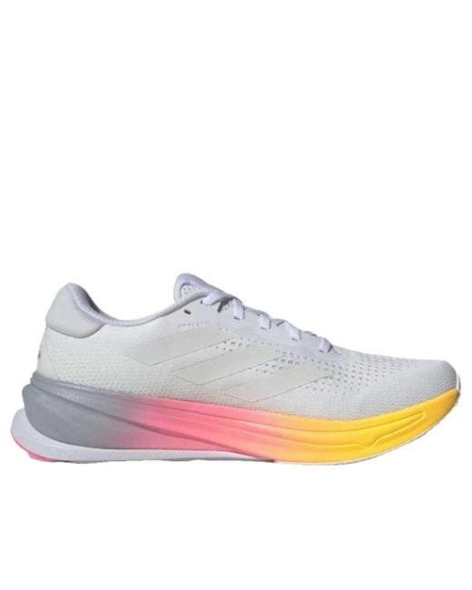 Adidas White Supernova Rise 'Cloud Crystal Lucid' for men
