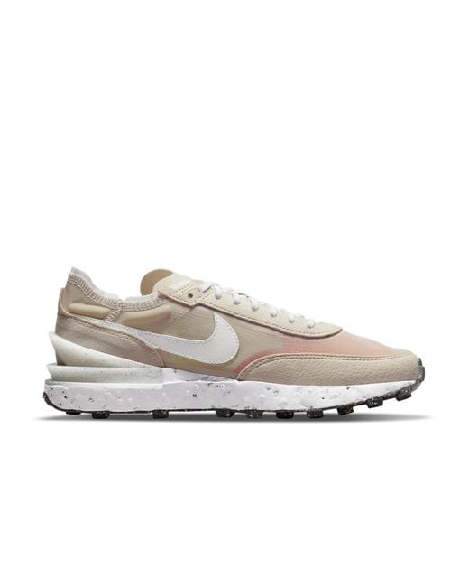Nike White Waffle One Crater Se