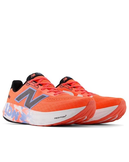 New Balance Red Fresh Foam X 1080 V14 'Tcs London Marathon Urgent' for men