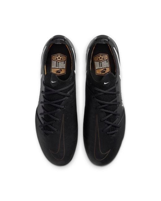 Nike Black Phantom Gt Elite Tech Craft Fg Pro' for men