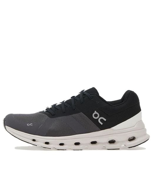 On Shoes Brown Cloudrunner 'Eclipse Frost' for men