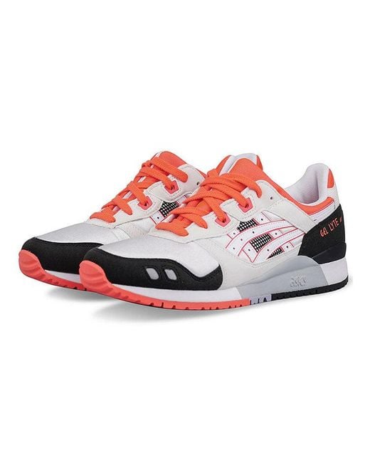 Asics Red Gel Lyte 3 Og Retro 'Flash Coral' for men