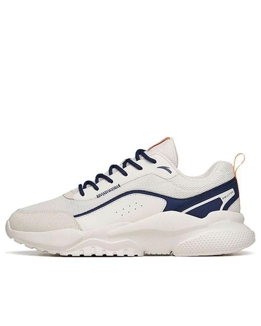 Anta White Life Series Sneakers for men