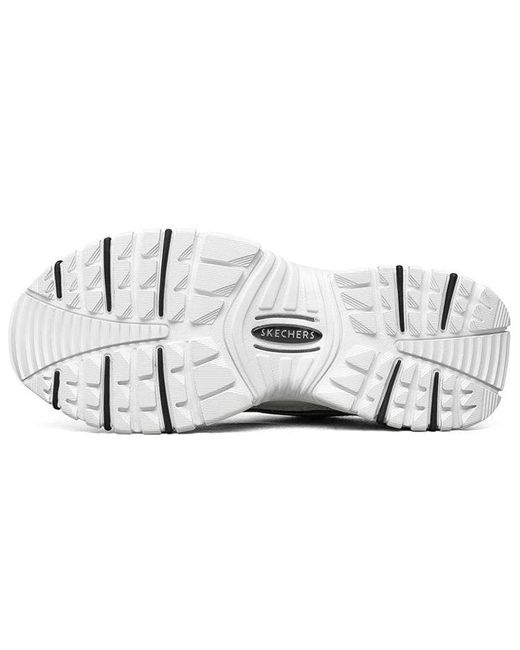 Skechers White (Wmns) Energy Low Top Running Shoes