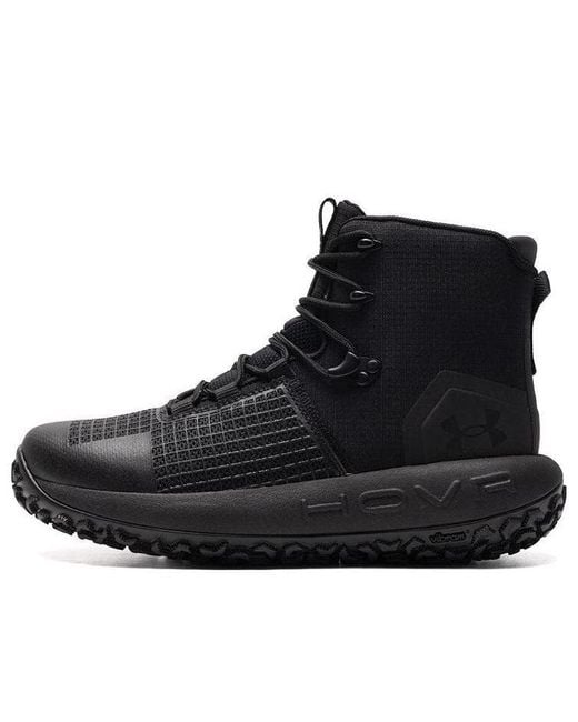 Under Armour Black Hovr Infil Waterproof Tactical Boot Pitch' for men