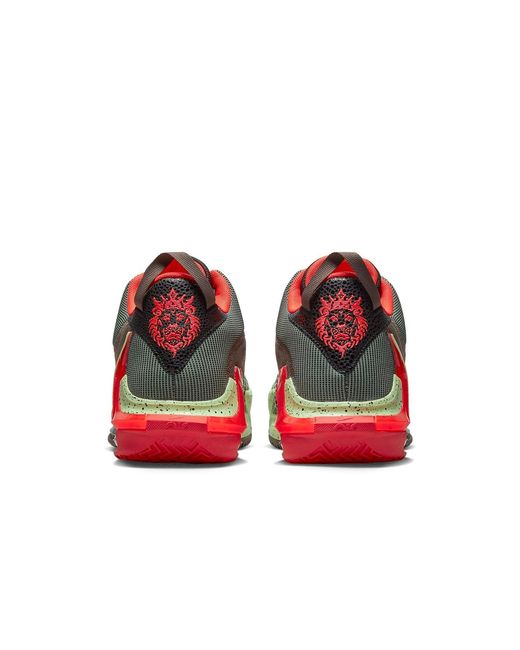 Nike Red Lebron Witness 7 Ep Crimson Alligator' for men