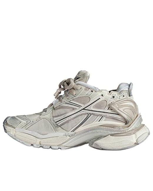 Balenciaga Gray (Wmns) Runner Sneakers Nylon Suede-Like Fabric'