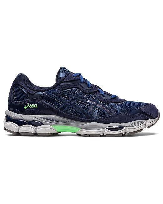 Asics Blue Sneakers Gel-nyc Grey Et White for men