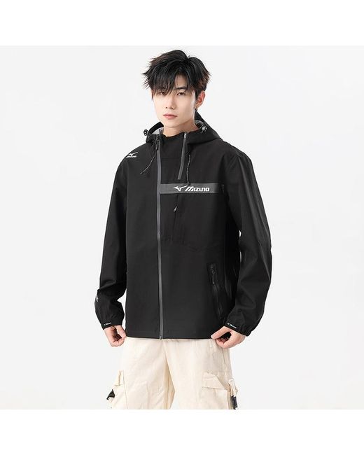 Mizuno Black Outdoor Jacket for men