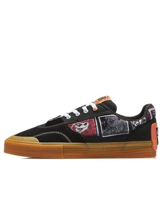 Li-ning Blue X Keith Haring Disney Shoes Tan' for men