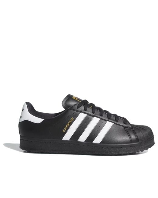 Adidas Black Superstar Spikeless for men