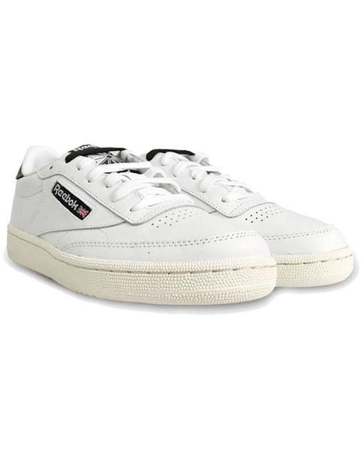 Reebok White Club C Skate Shoes