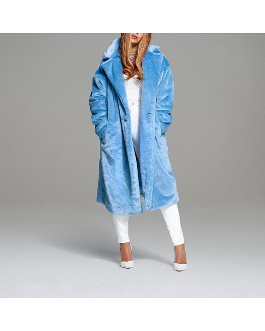 adidas Originals X Ivy Park Crossover Plush Long Large Jacket