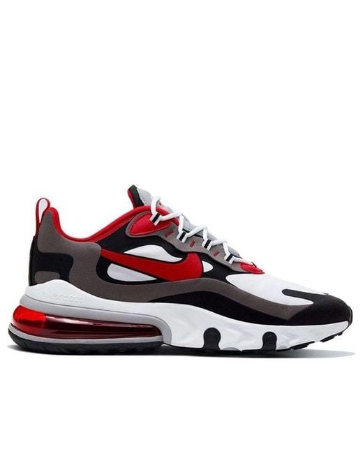 Nike Red Air Max 270 React 'University' for men
