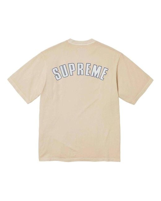 Supreme Natural Cracked Arc S/S Top for men