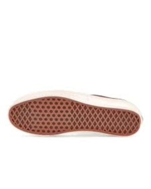 Vans Red Og Authentic Lx Suede for men