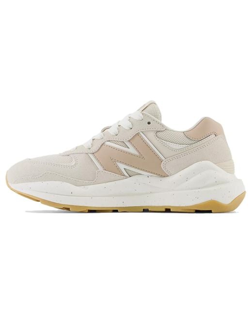 New Balance White (Wmns) 57/40 'Timberwolf'