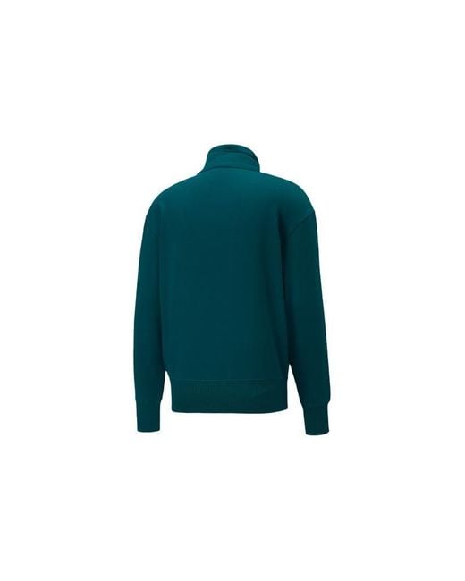 PUMA Green X Ami Half Zip Sweatshirt for men