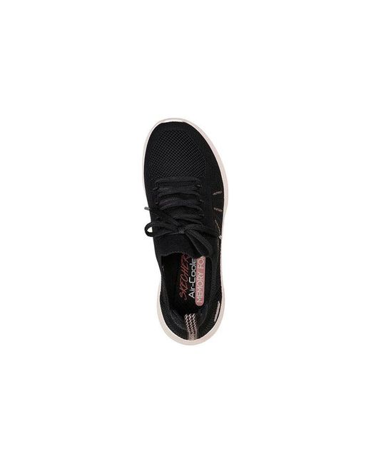 Skechers Black (Wmns) Ultra Flex 3.0-Glowing Sky