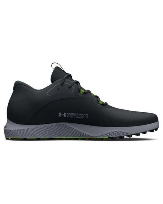 Under Armour Black Charged Draw 2 Spikeless Golf Steel' for men
