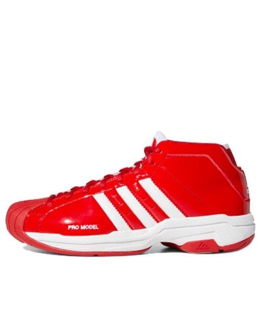 Adidas Red Pro Model 2G 'Scarlet' for men