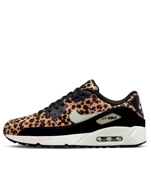 Nike Black Air Max 90 Golf Nrg 'Leopard' for men
