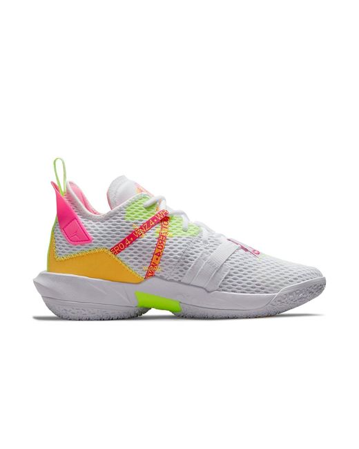 Nike White Why Not Zer0.4 Citron Pulse Hyper' for men