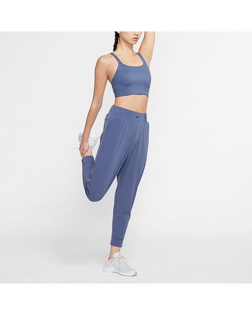 Nike Blue (Wmns) Bliss Training Sports Long Pants