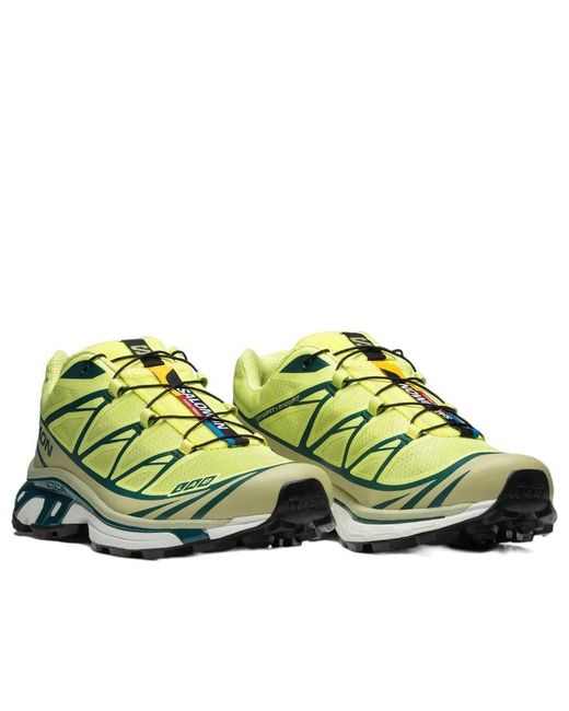 Salomon Green Xt-6 'Lime' for men