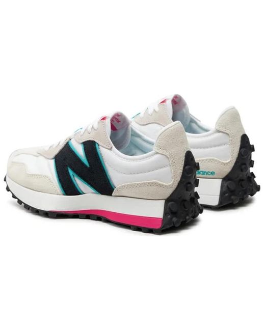 New Balance White (Wmns) 327 'Reflection Hi'