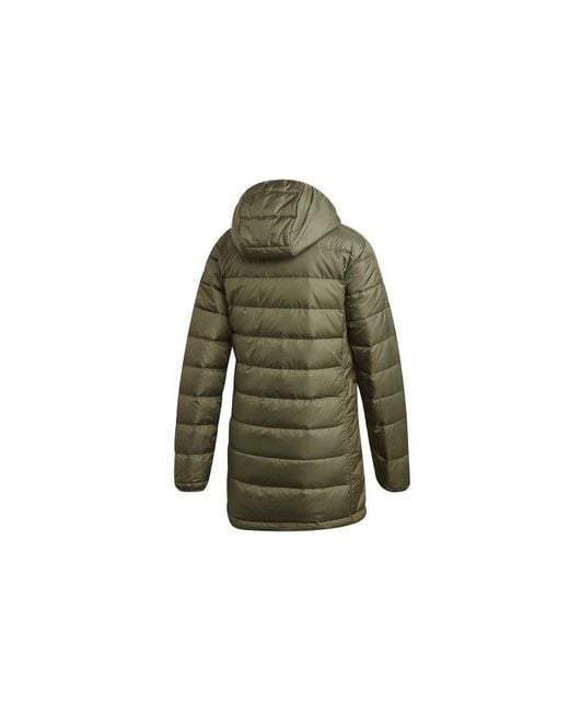 Adidas Green Female Essentials Down Parka