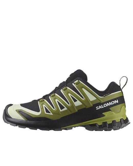 Salomon Green Xa Pro 3D V9 Lime Cream Dark Citron' for men