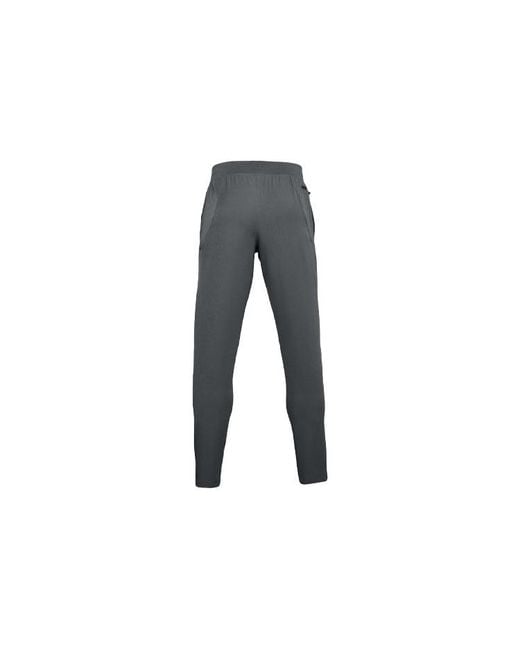 Under Armour Gray Flex Woven Tapered Pants 'Pitch' for men