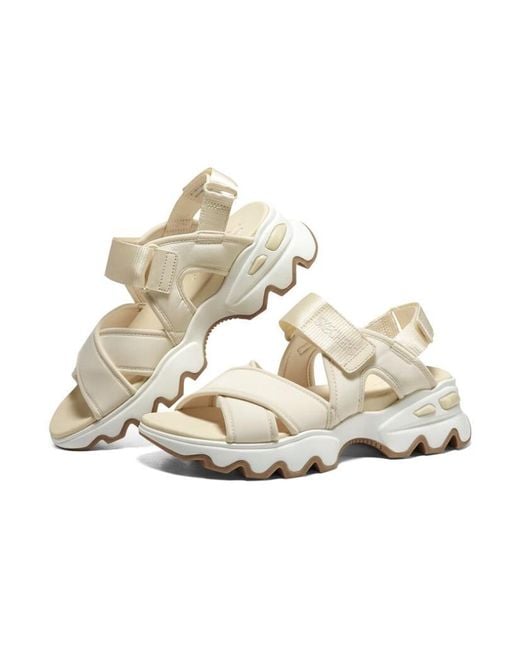 Skechers Metallic (Wmns) Big Lug Sandals 'Cream'