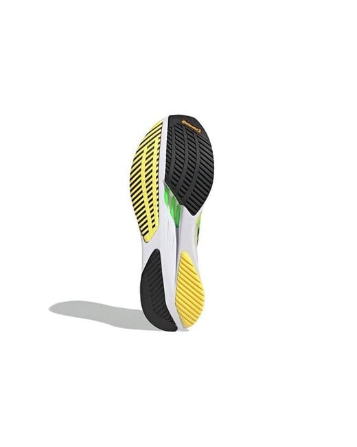 Adidas Yellow Adizero Boston 11 'Solar Night Metallic' for men